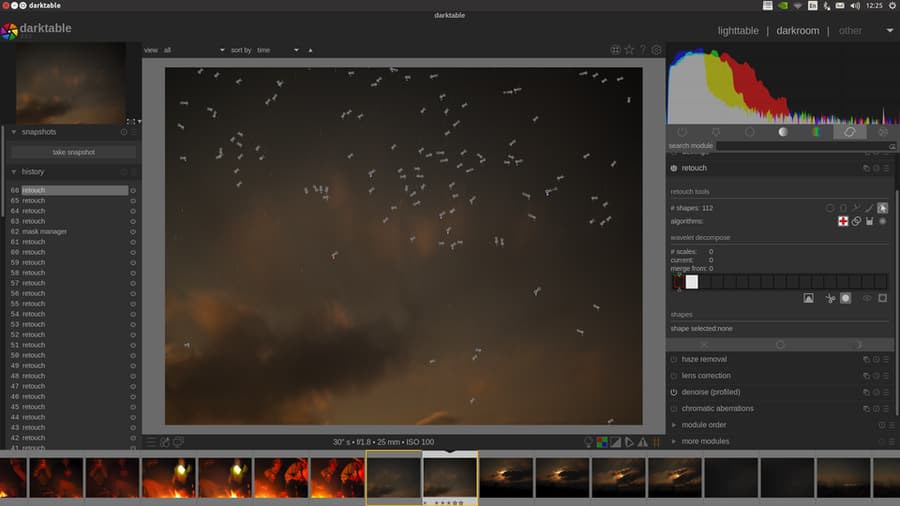 Minh họa lightroom, capture one và photoshop trong phần thực hành