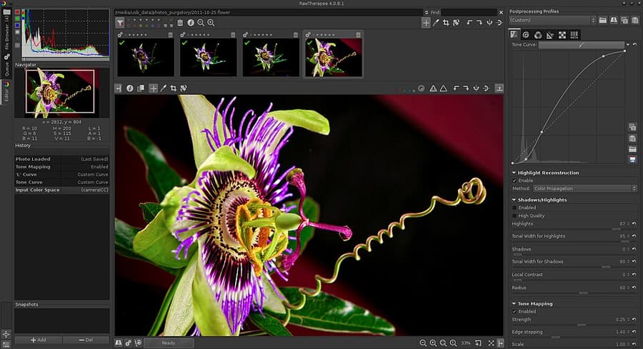 Minh họa phân biệt raw và jpeg trong phần thực hành